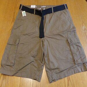NEW! Sonoma Men's Size 44 CLASSIC BELTED CARGO Shorts $60 NWT